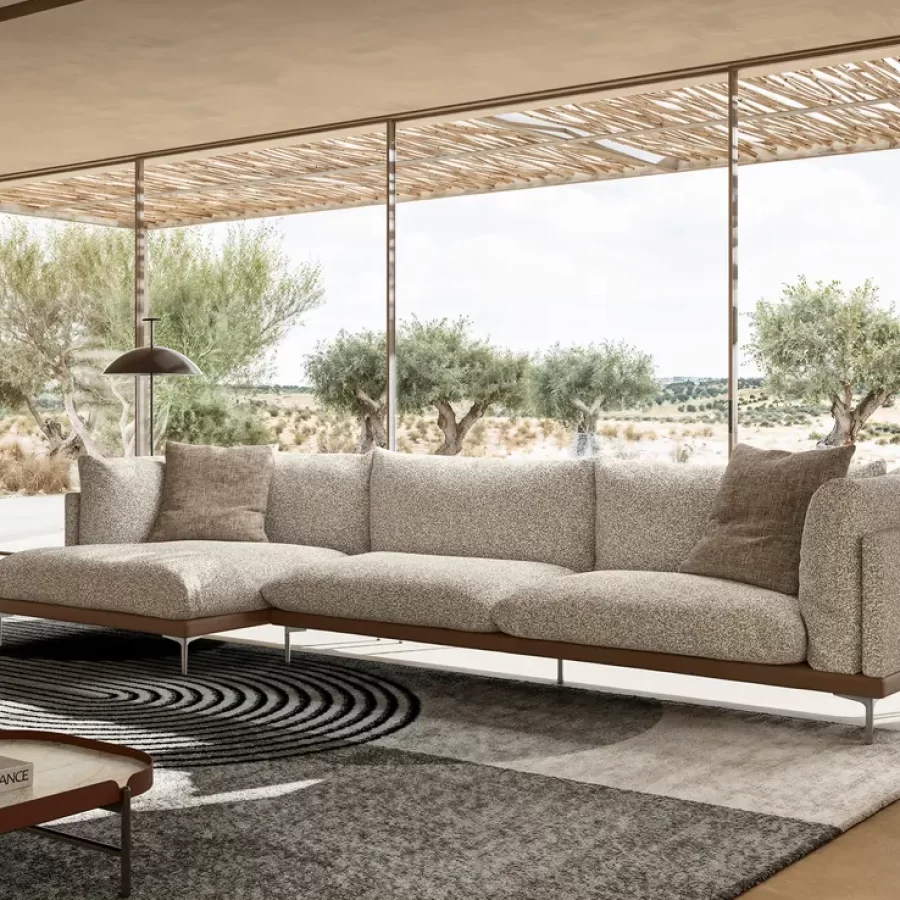 Swing Sofa by Dall'Agnese, Italian living room furniture, 201 to 340 cm wide