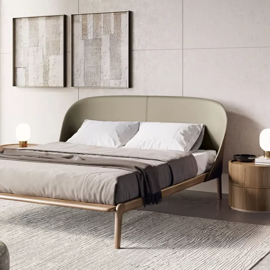 Tamago Bed by Dall'Agnese, luxury bedroom furniture