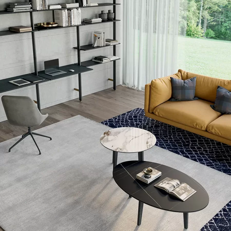 Zoe Coffee Table by Dall'Agnese, living room furniture, 110 cm wide