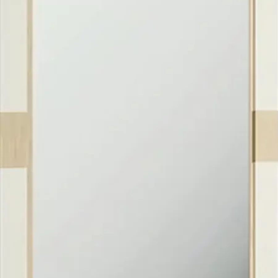 Ellipse Rectangular Mirror by Francesco Pasi, wall mirror, 100 cm wide