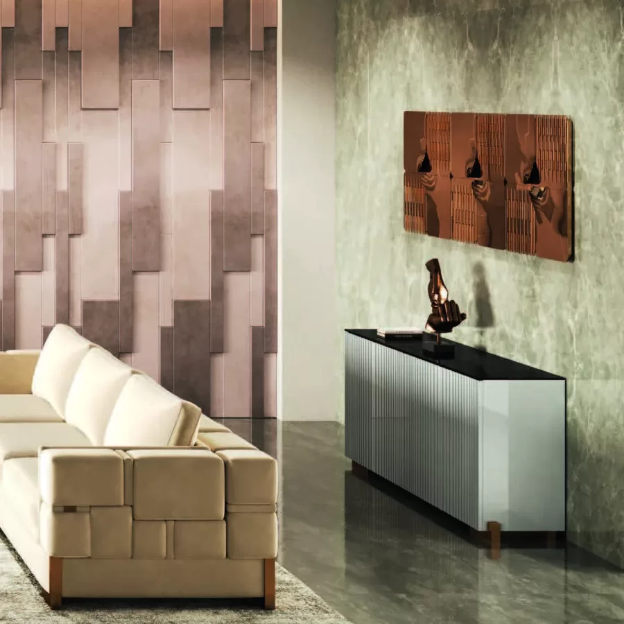 Condrite Sideboard by Epoque, made to order in Italy, dining room set, 220 cm wide