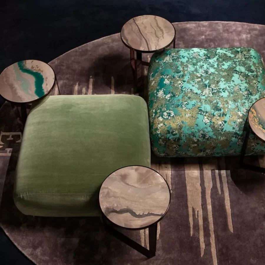Larimar Side Table by Epoque, Italian furniture company for the living room