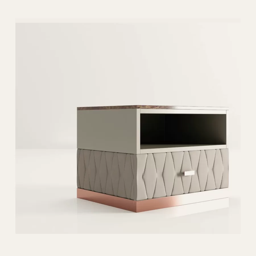 Nefrite Nightstand by Epoque, for high quality bedroom sets