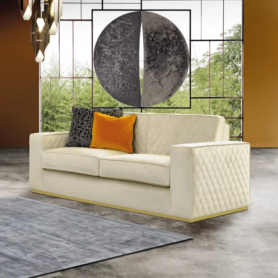 Pirite Sofa by Epoque, modern Italian couch for the living room, corner sofa