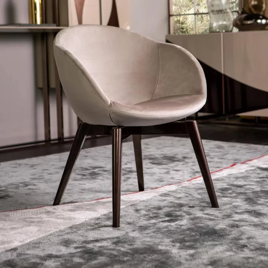 Snake Dining Chair by Epoque, dining room furniture, 63 cm wide