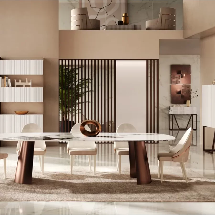 Wotan Dining Chair by Epoque, luxury dining room furniture, 50 cm wide