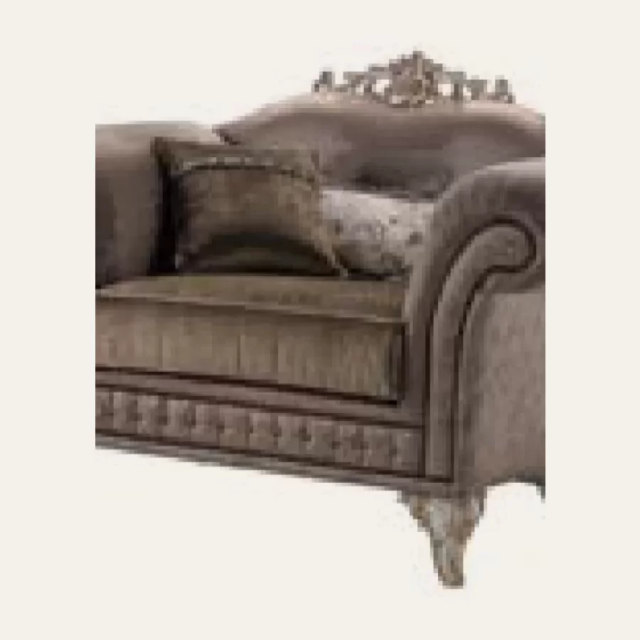 Gran Guardia Loveseat with 2 Cushions by Francesco Pasi, traditional sofa, 134 cm wide