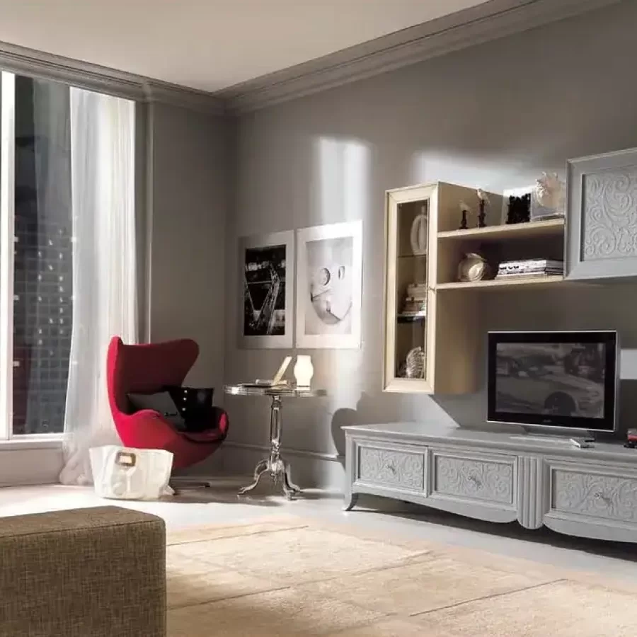 New Deco Wall Composition 2 by Francesco Pasi, classic furniture for the living room