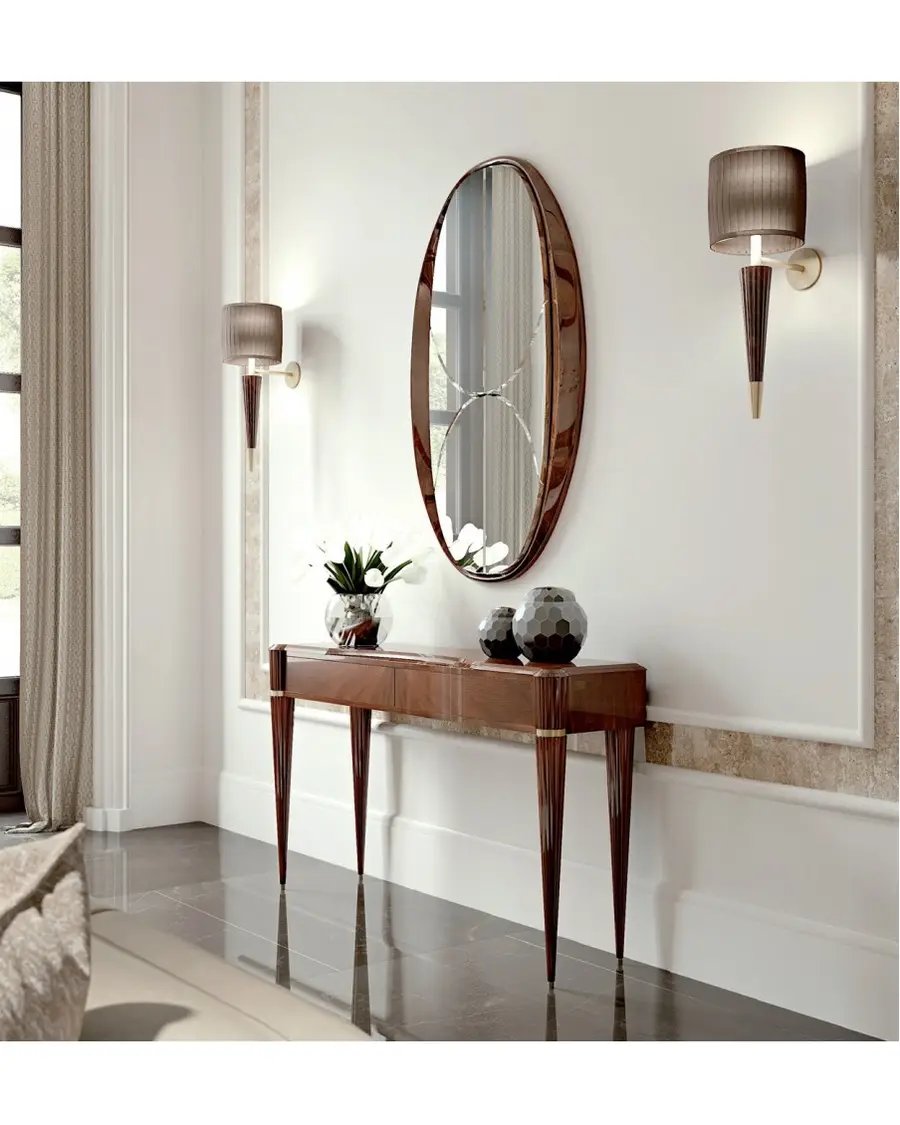 Ellipse console two drawers, Francesco Pasi, supplementary photo, photo 2 of 13
