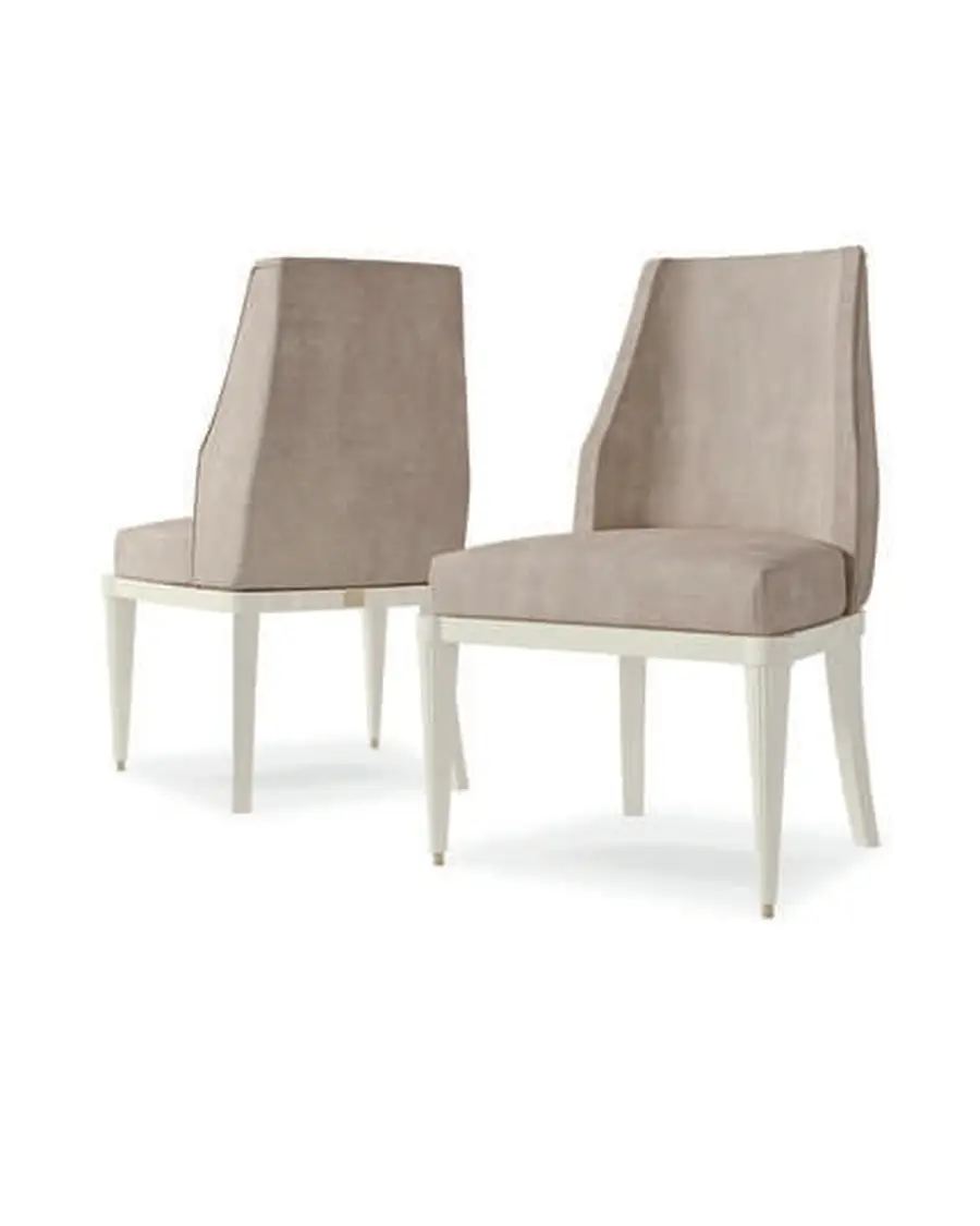 Ellipse Dining Chair by Francesco Pasi, luxury dining furniture, in leather