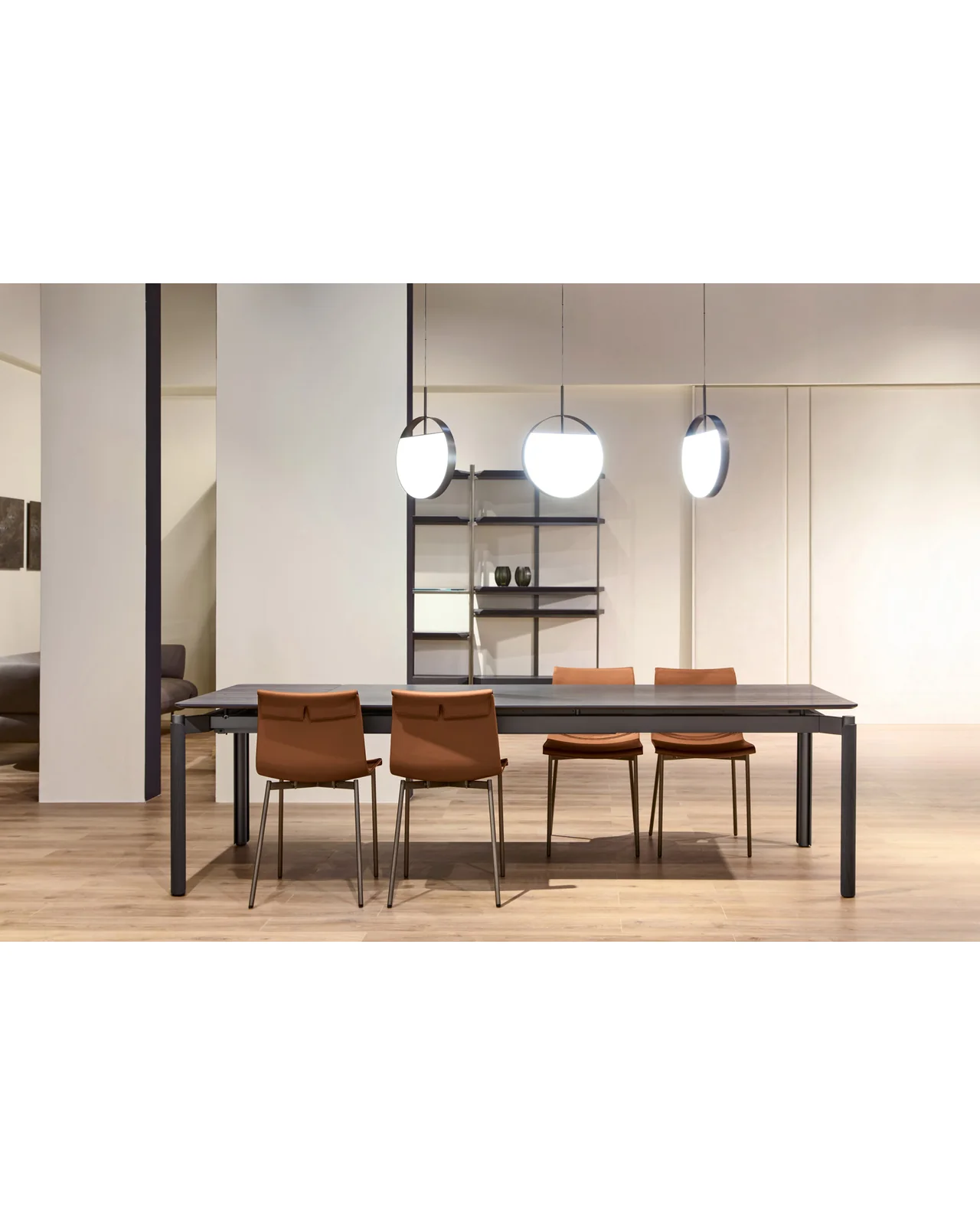 Circe dining chair by Cantori, in an interior setting, photo 7 of 8