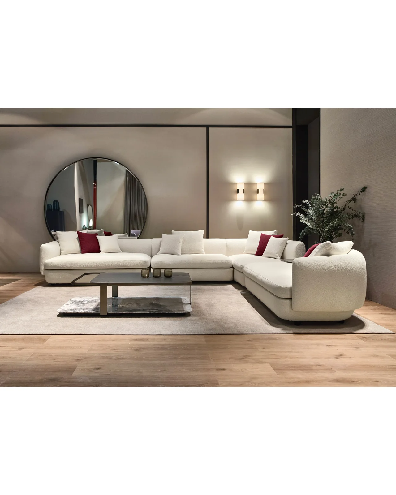 Gabrielle modular sofa by Cantori, in an interior setting, photo 2 of 8