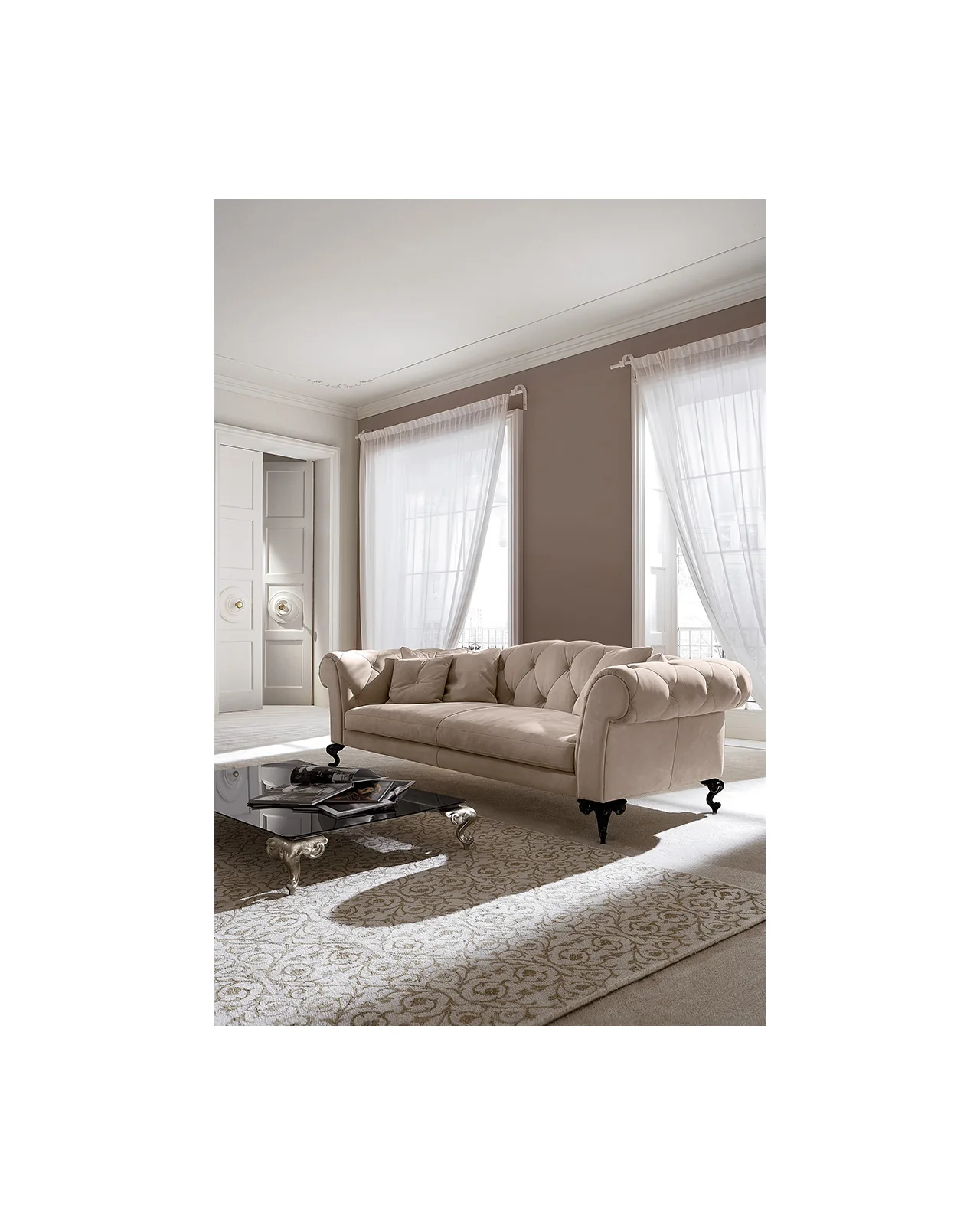 George sofa by Cantori, in an interior setting, photo 2 of 4