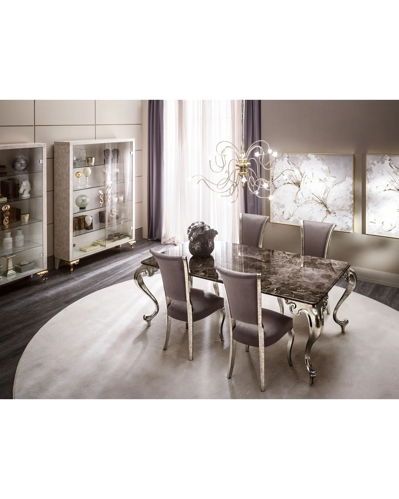 George dining table by Cantori, in an interior setting, photo 6 of 7