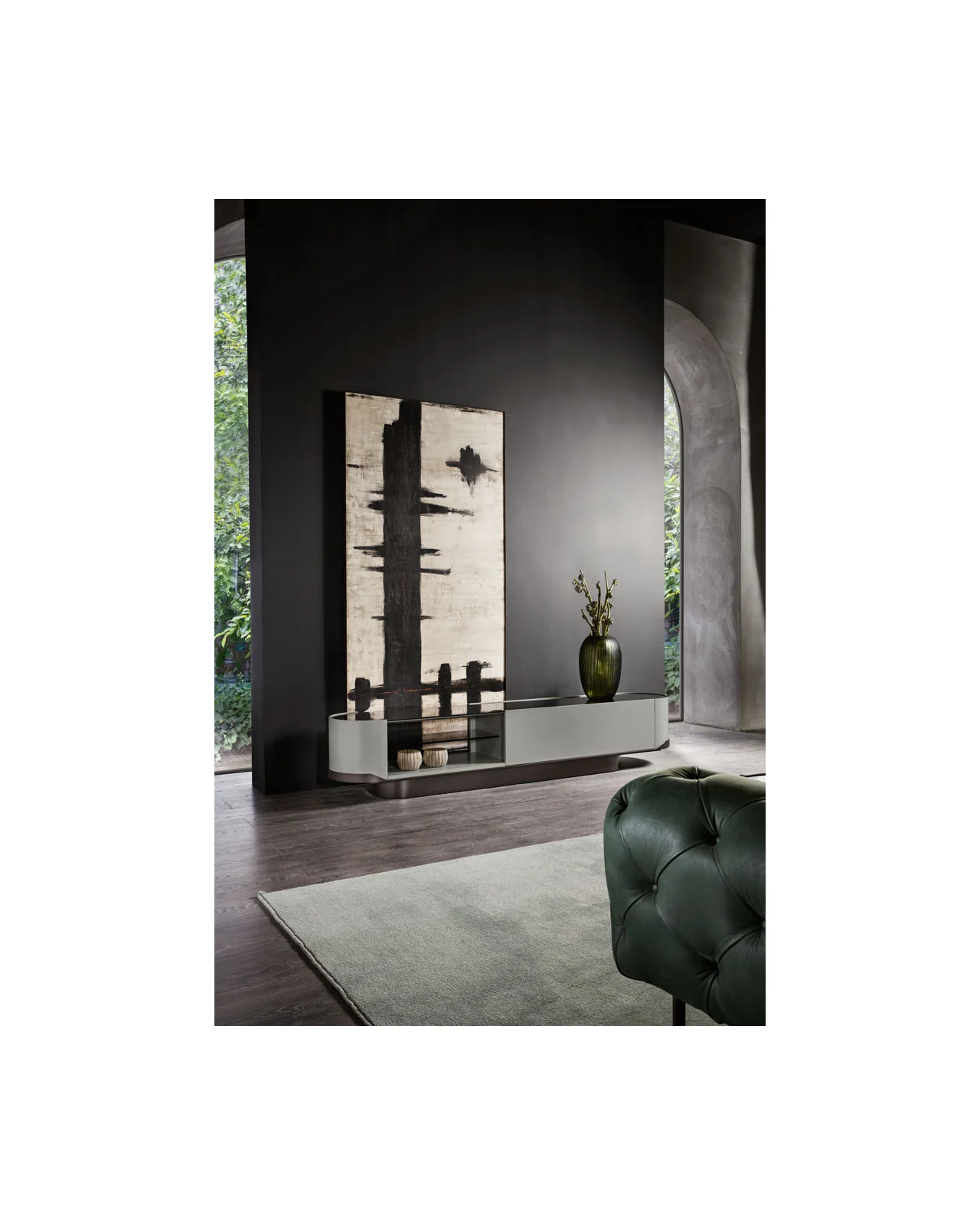 Gregory TV unit by Cantori, in an interior setting, photo 2 of 3