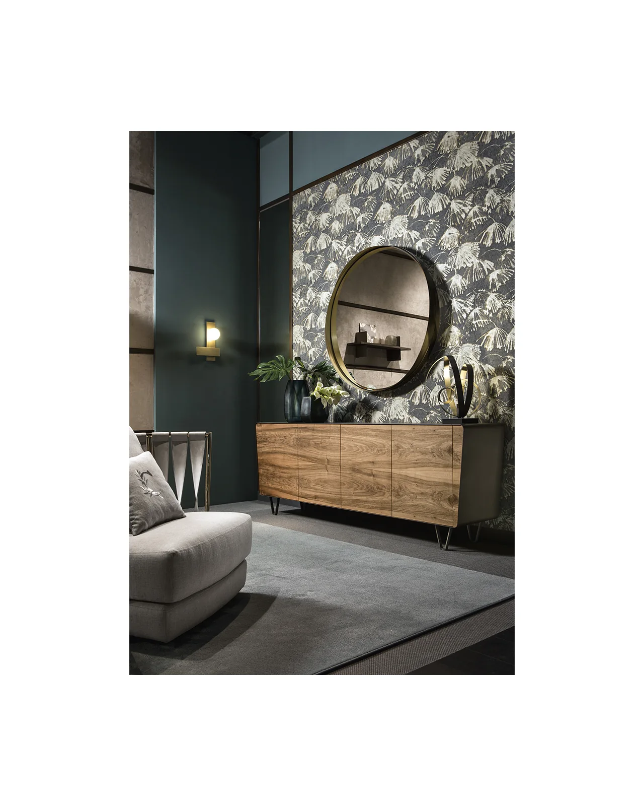 Icaro sideboard by Cantori, in an interior setting, photo 4 of 6