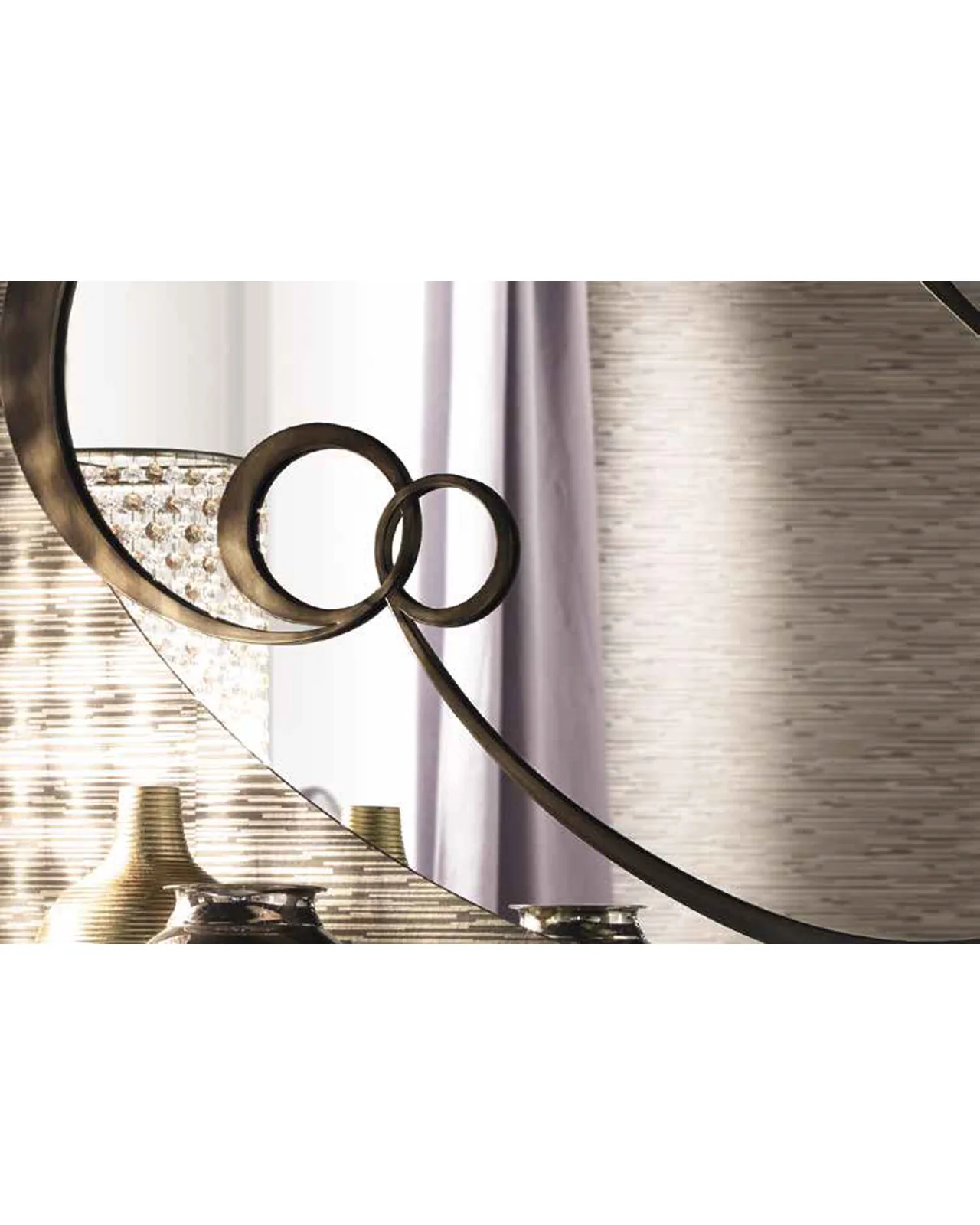 J'Adore Mirror by Cantori, in an interior setting, photo 4 of 4