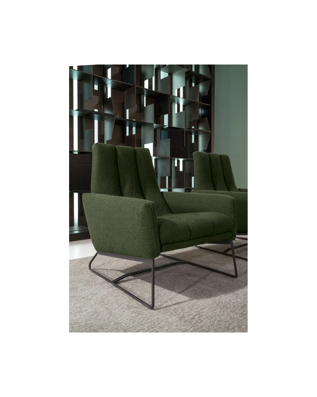 Jackie armchair by Cantori, in an interior setting, photo 6 of 8