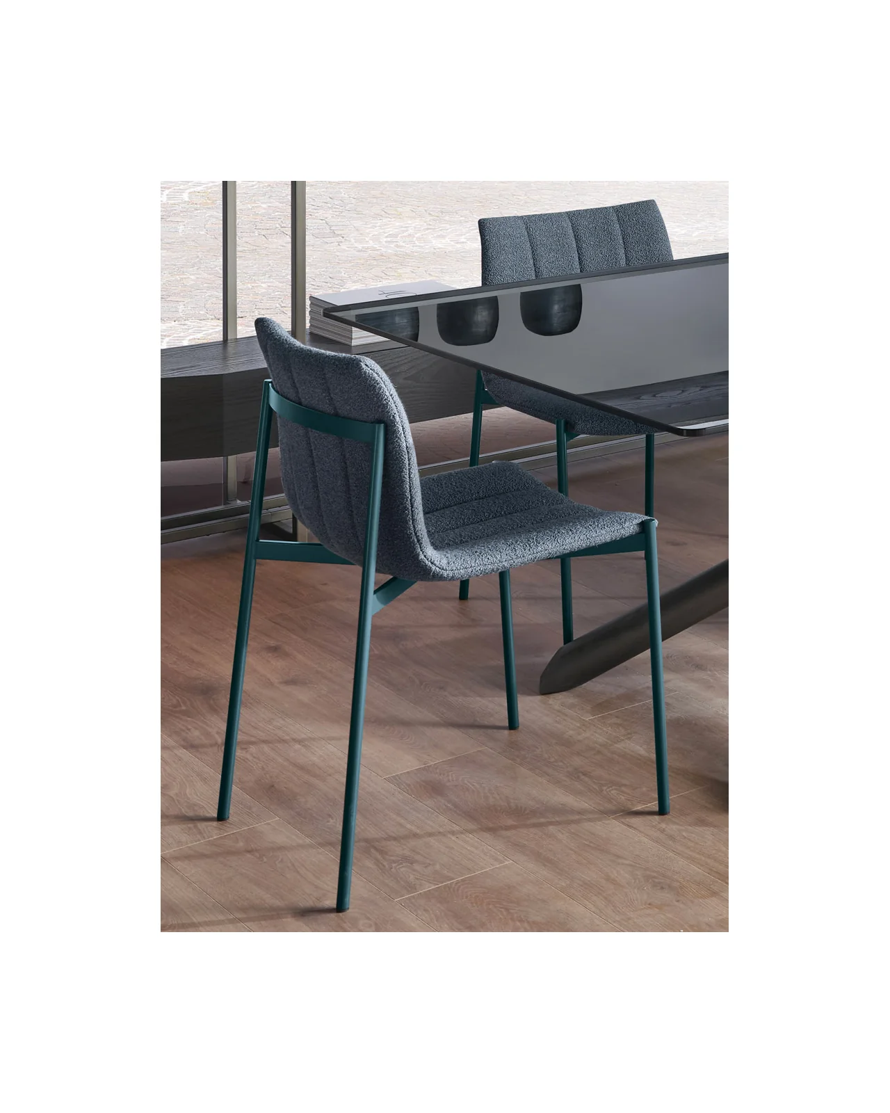 Jackie dining chair by Cantori, in an interior setting, photo 5 of 9