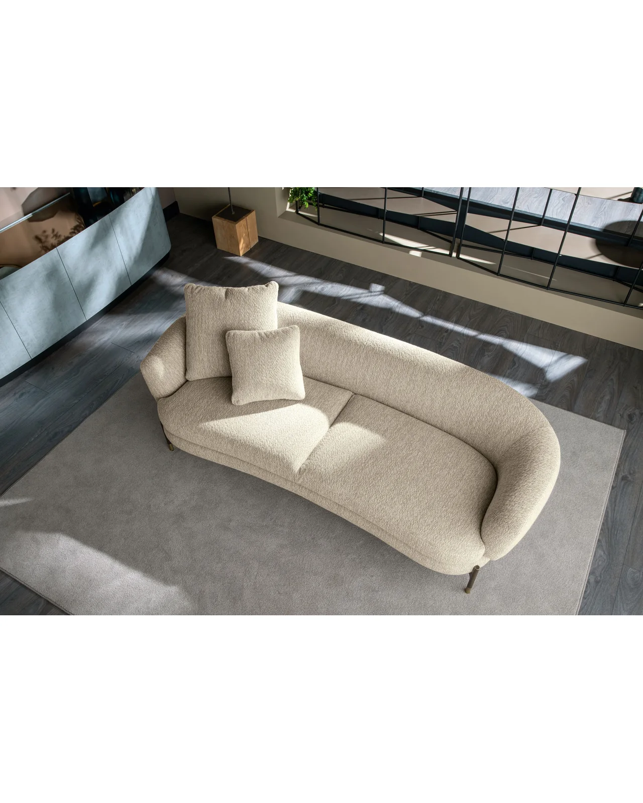 Miami sofa by Cantori, in an interior setting, photo 5 of 6, Nobili Design catalog