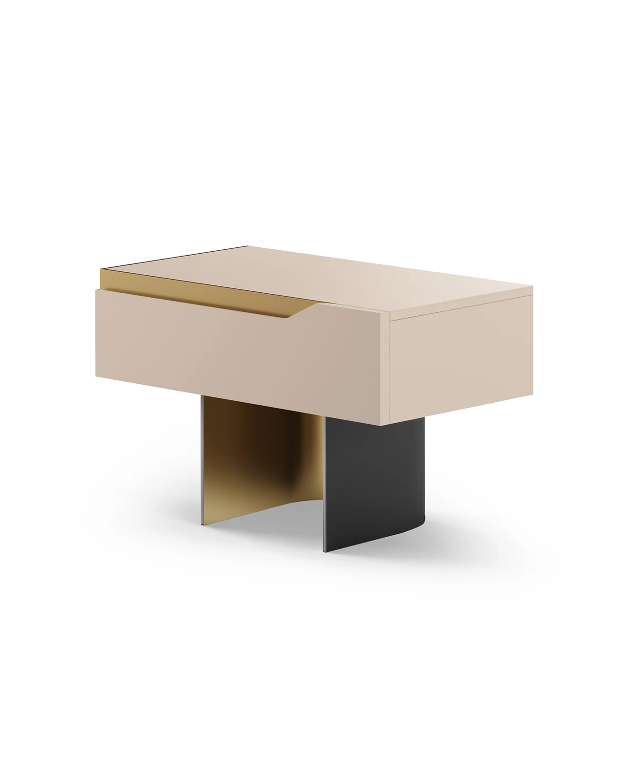 Mirage bedside table by Cantori, studio view, photo 1 of 6, Nobili Design catalog
