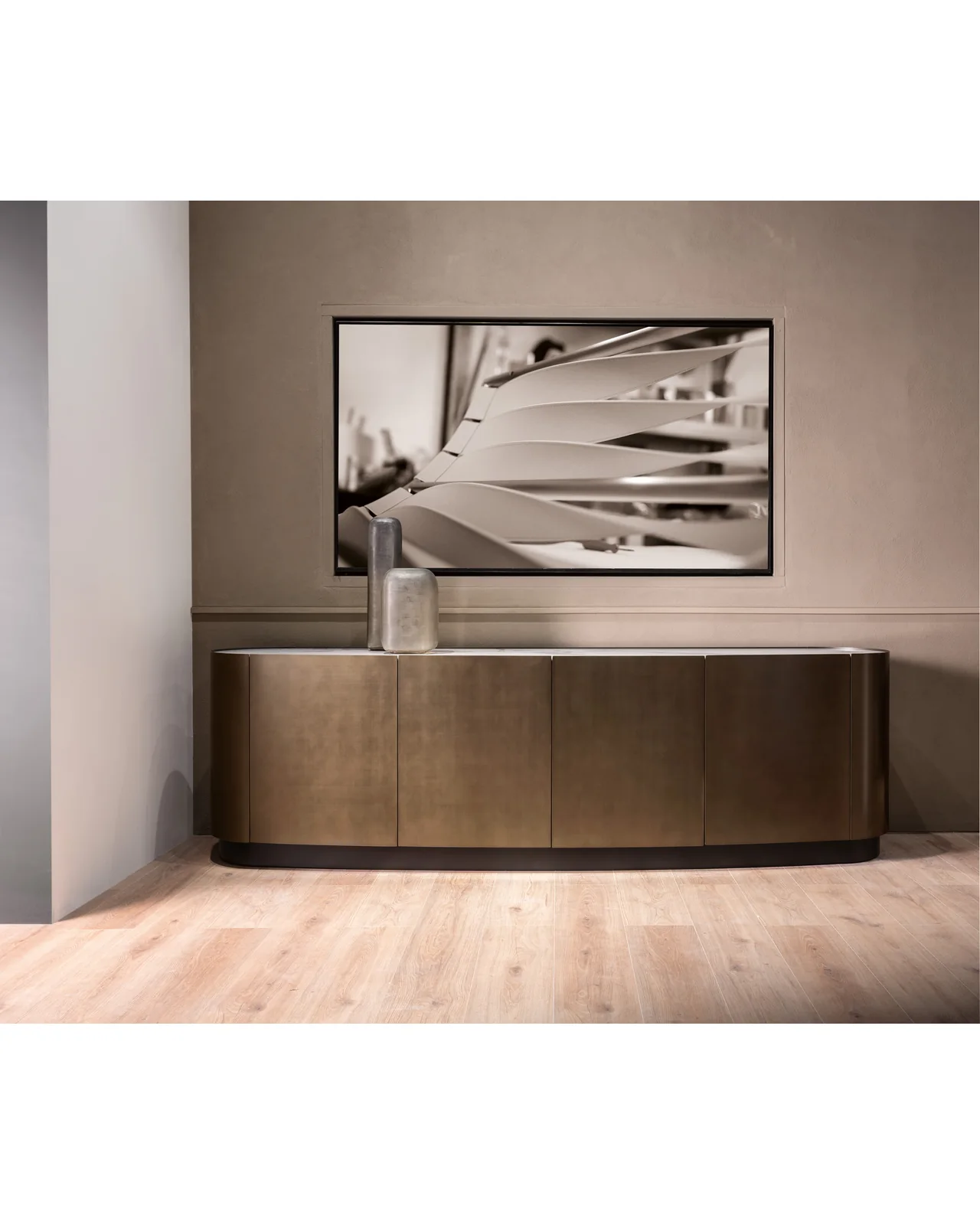 Mirto 2 sideboard by Cantori, in an interior setting, photo 7 of 10