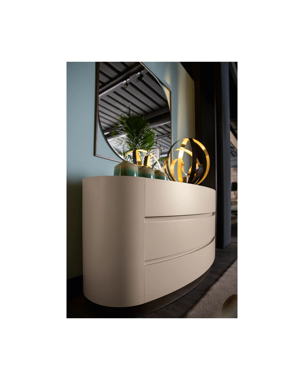 Mirto chest of drawers by Cantori, in an interior setting, photo 4 of 4