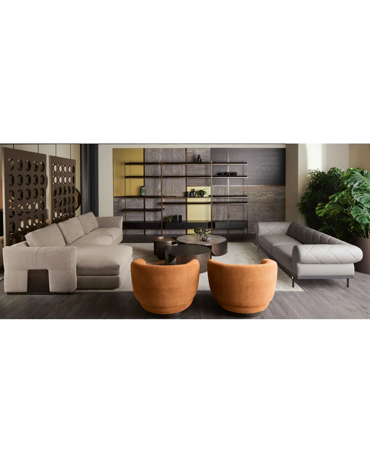 Montecarlo Angular sofa by Cantori, in an interior setting, photo 5 of 8