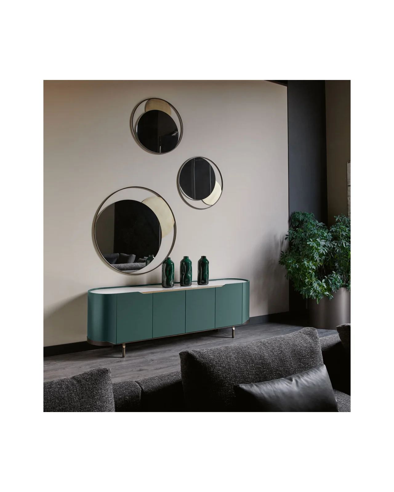 Oasi sideboard by Cantori, in an interior setting, photo 7 of 11