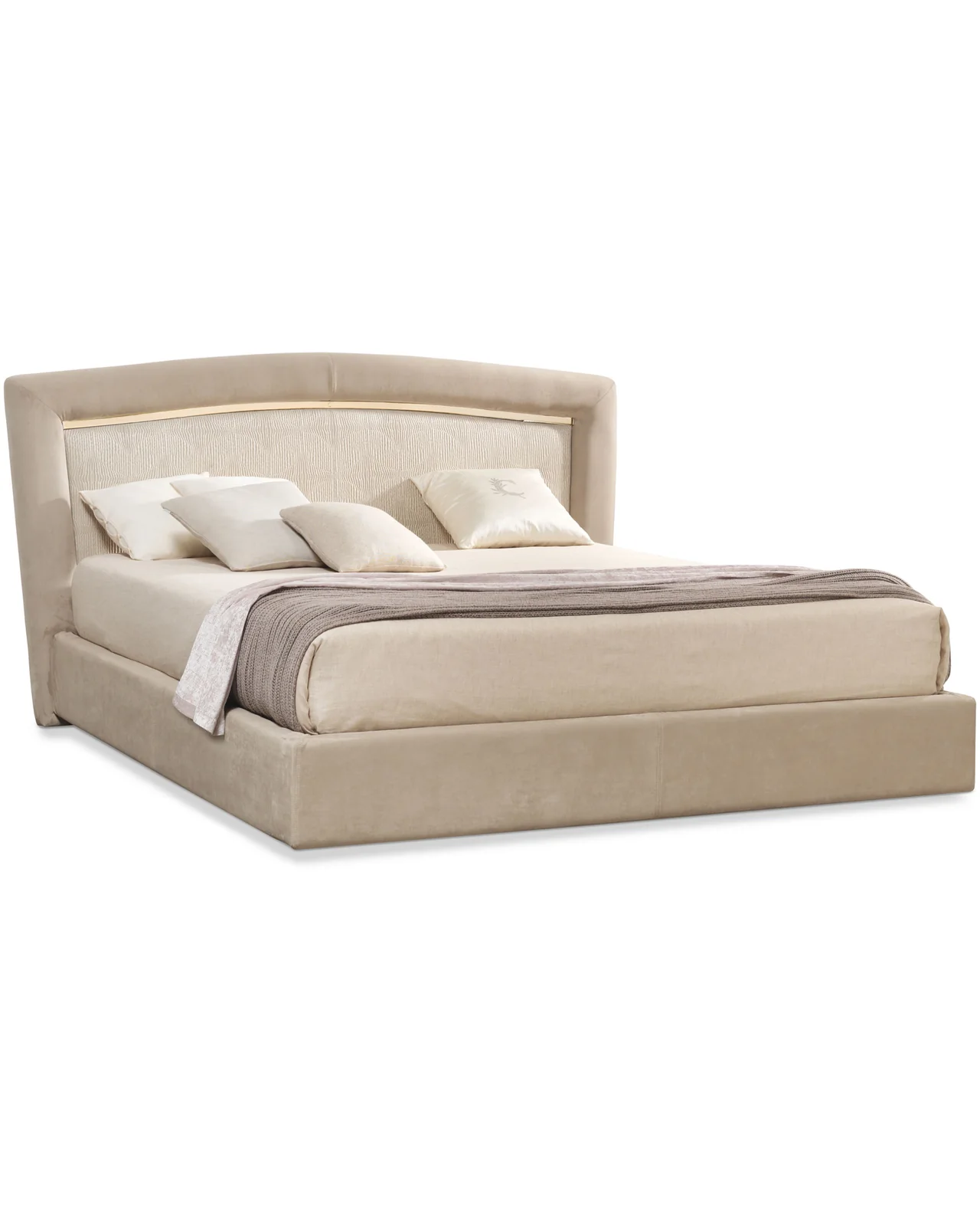 Letto Portofino di Cantori, vista in studio, foto 1 di 3, catalogo Nobili Design