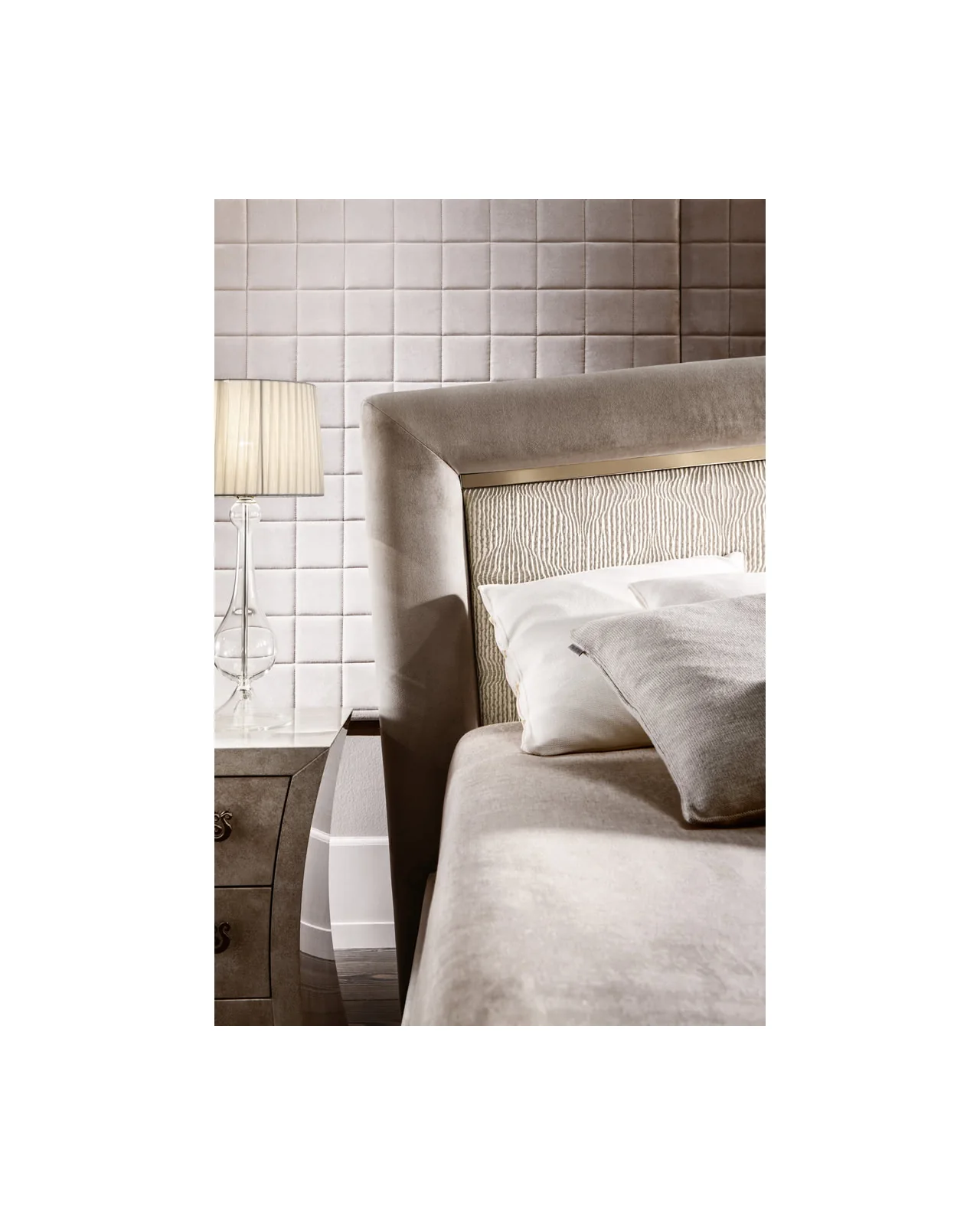Letto Portofino di Cantori, ambientato, foto 2 di 3