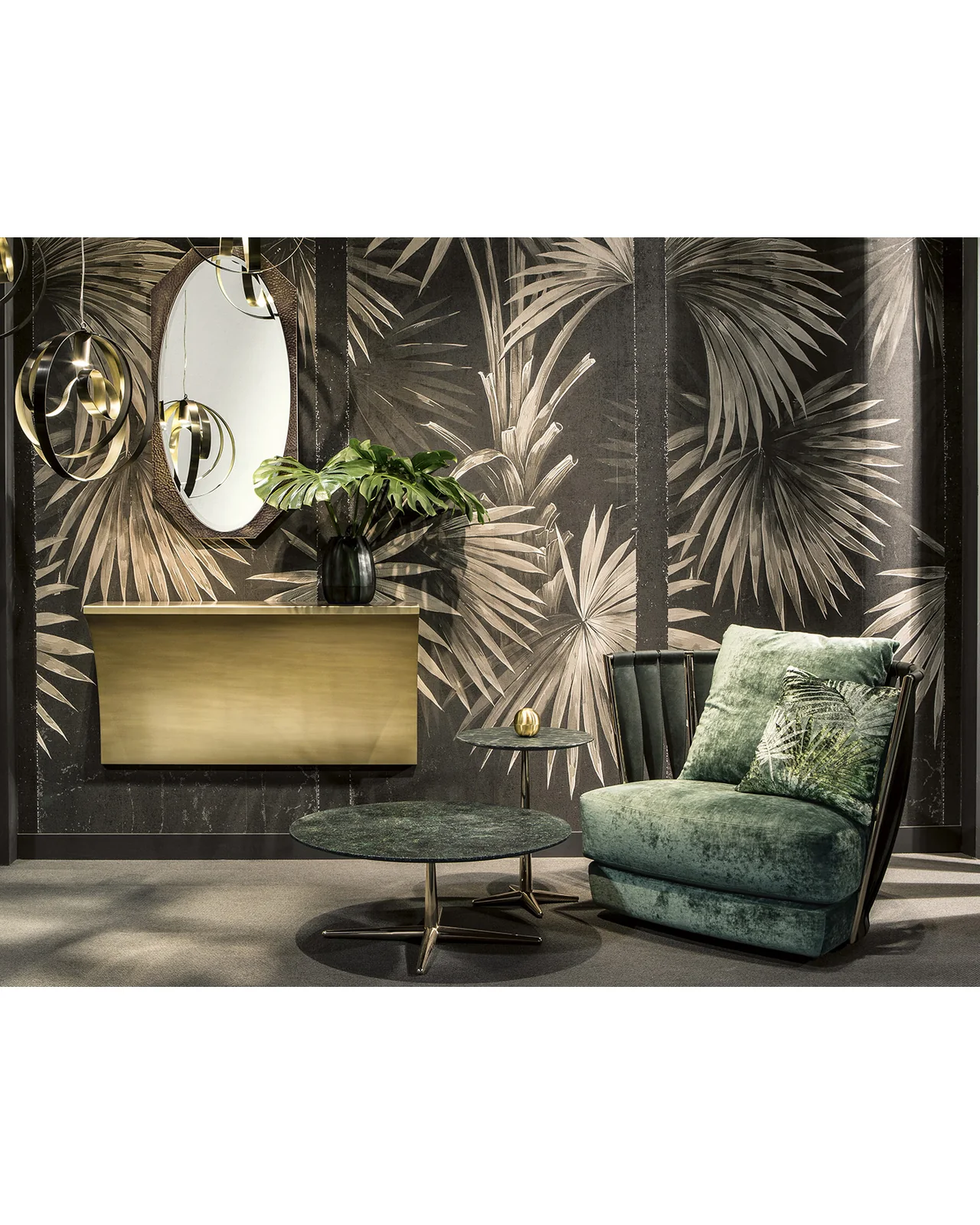 Tropea console table by Cantori, in an interior setting, photo 7 of 7
