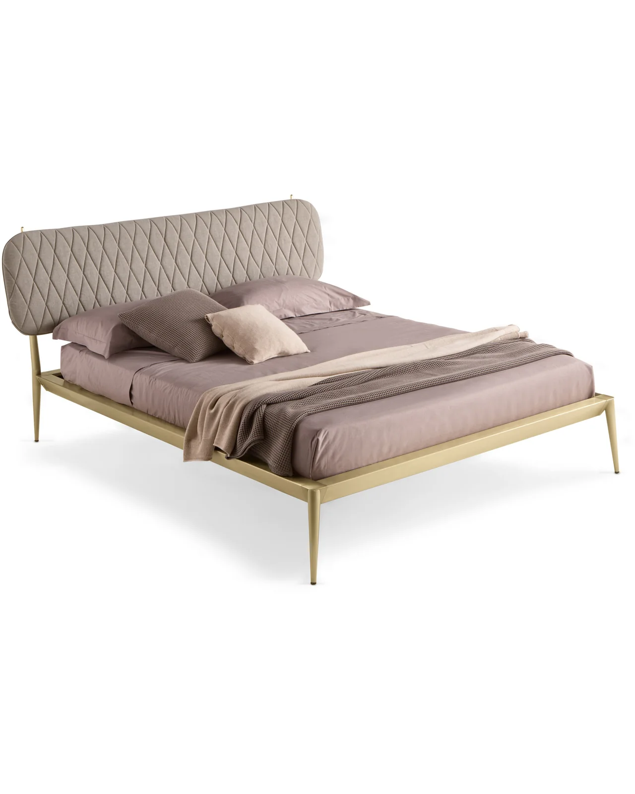 Urbino Quilted bed by Cantori, studio view, photo 1 of 3, Nobili Design catalog