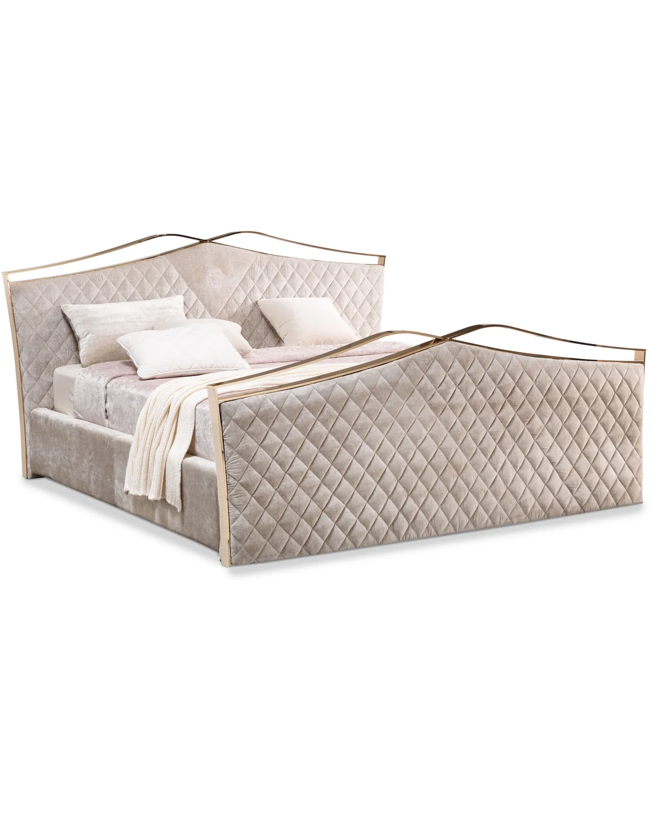 Valentino bed by Cantori, studio view, photo 2 of 6, Nobili Design catalog