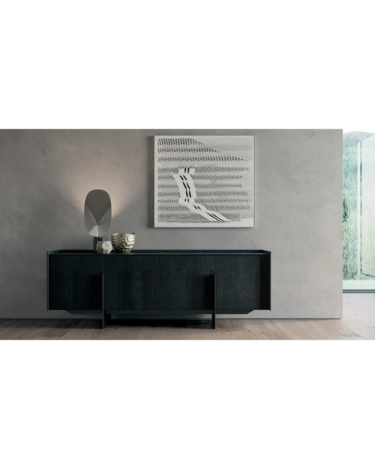 Katana sideboard by Dall'Agnese, in an interior setting, photo 2 of 7