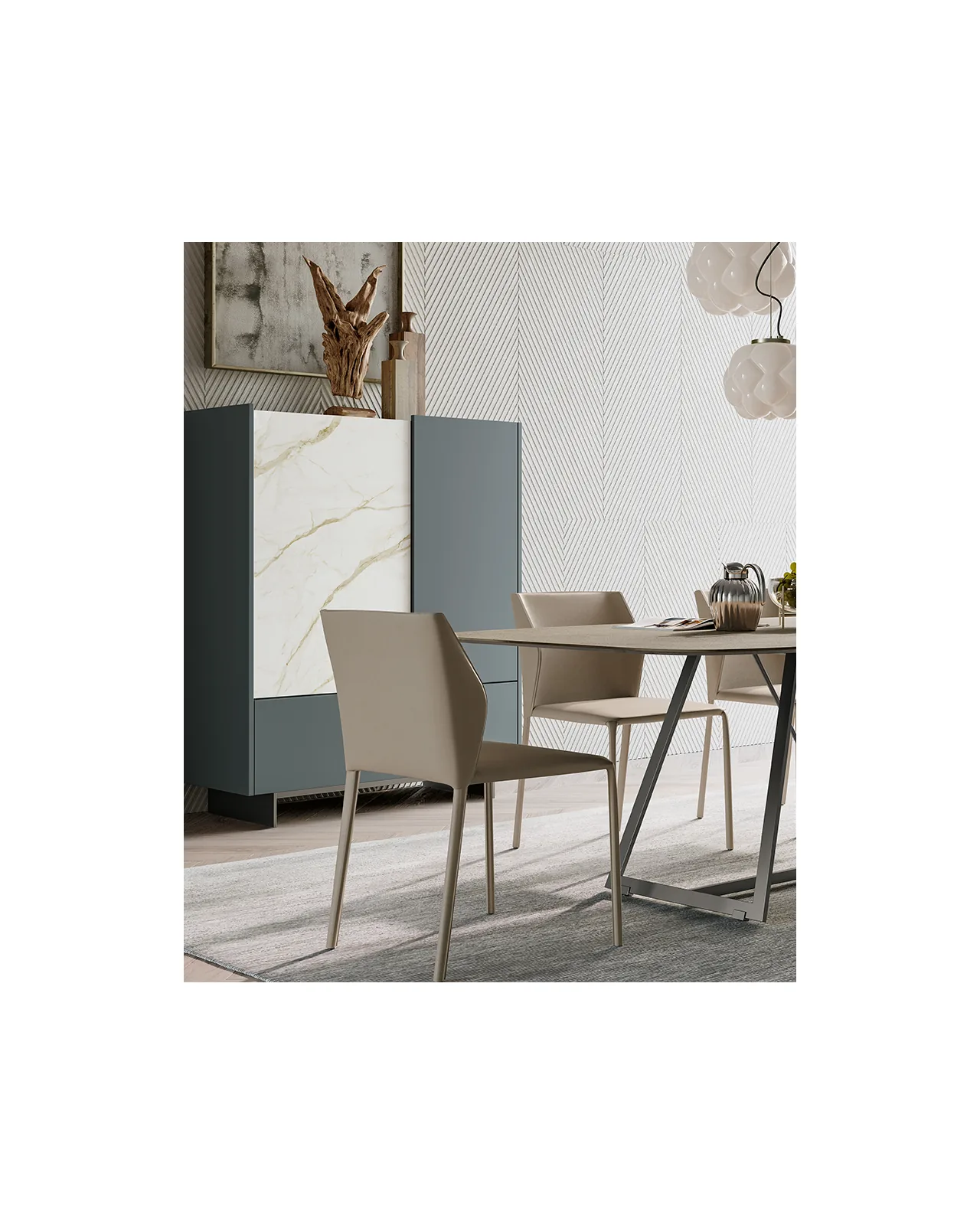 Radar dining table by Dall'Agnese, in an interior setting, photo 7 of 7