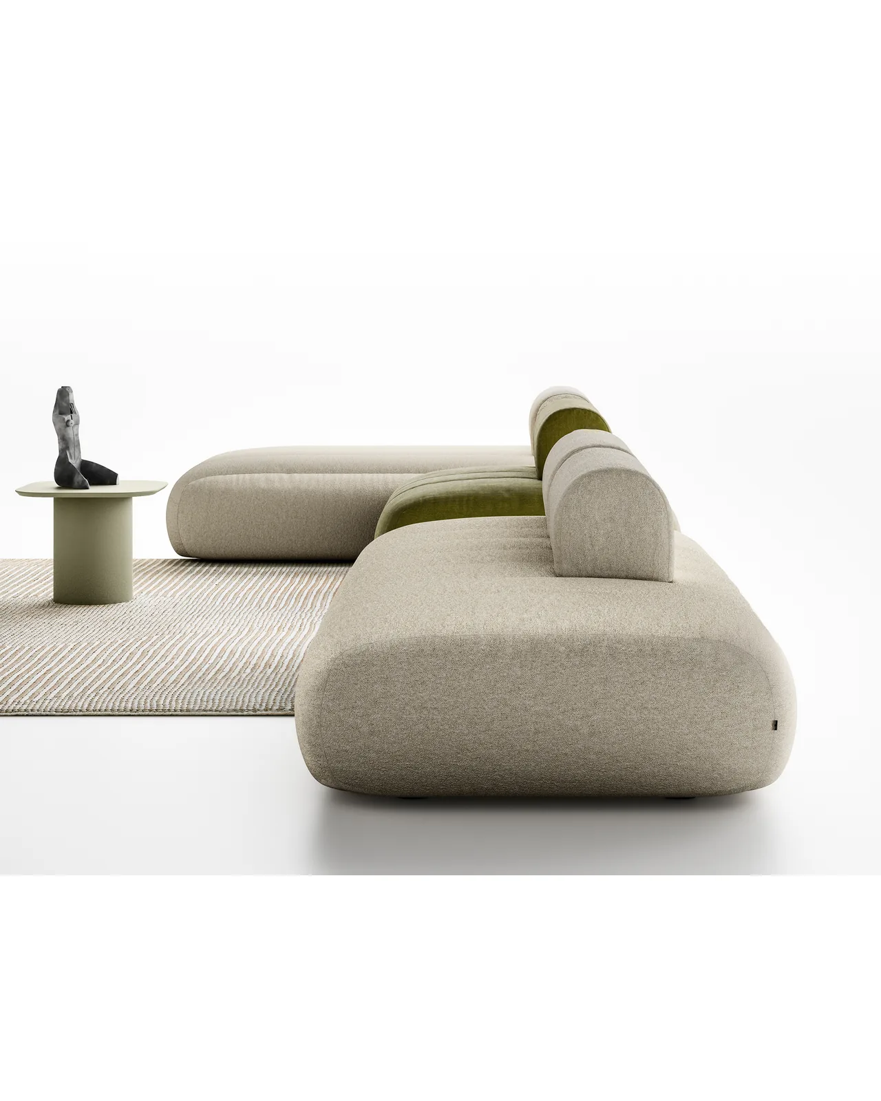Raggio sofa by Dall'Agnese, in an interior setting, photo 3 of 4, Nobili Design catalog