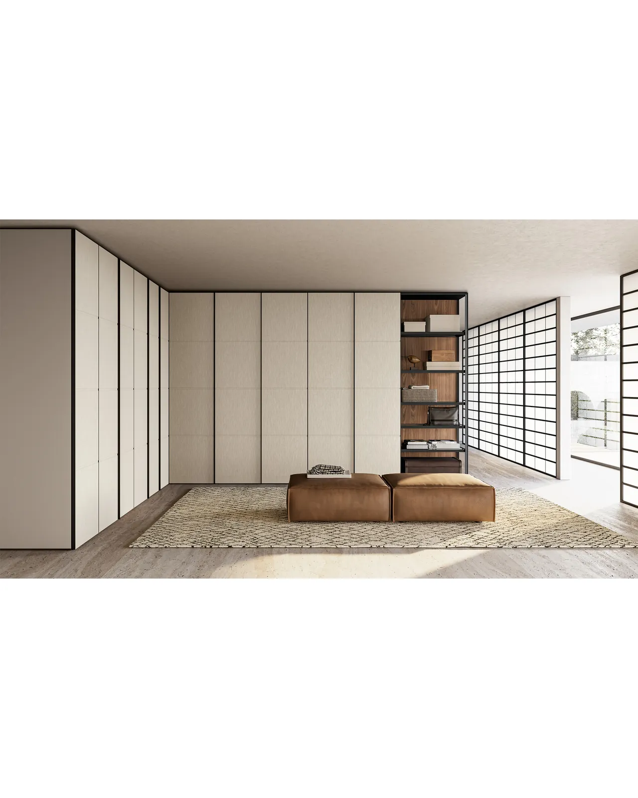 Tela wardrobe by Dall'Agnese, in an interior setting, photo 2 of 4, Nobili Design catalog