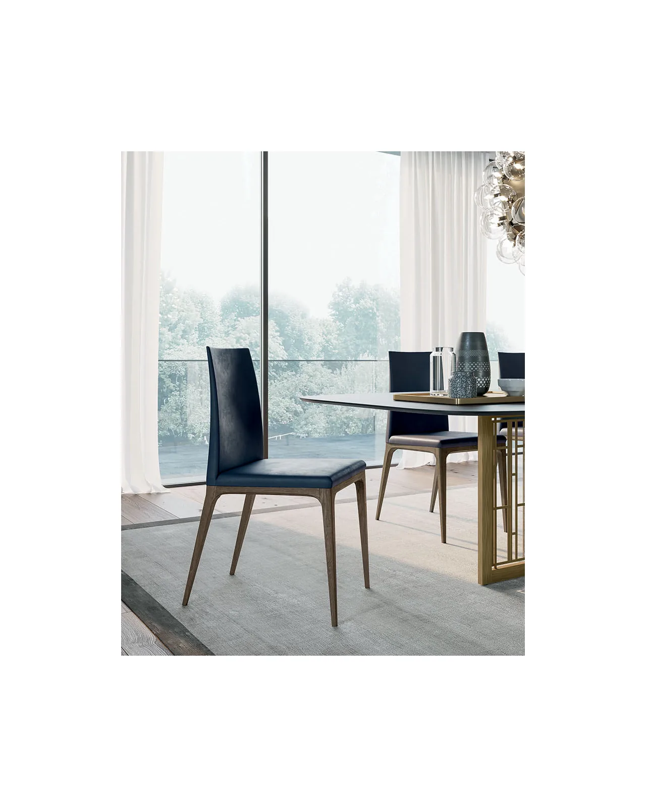 Wendy dining chair by Dall'Agnese, in an interior setting, photo 6 of 6