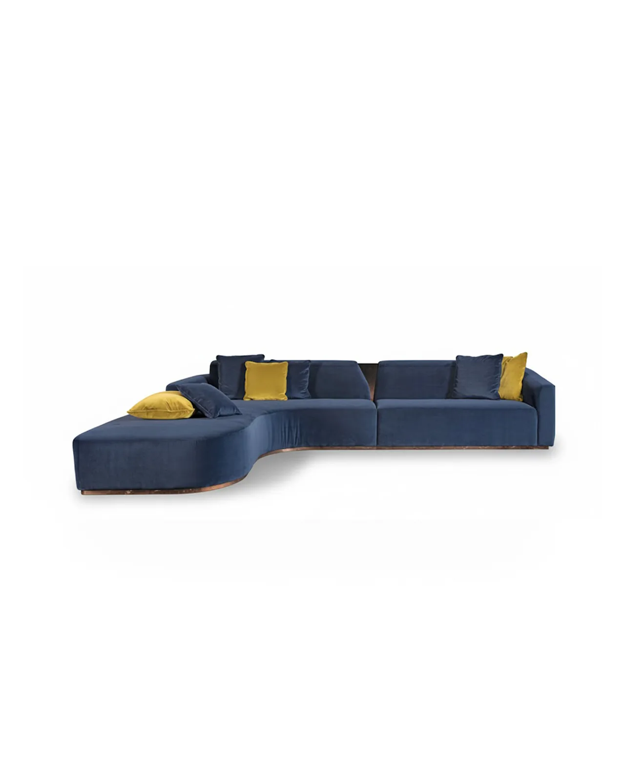 Krypton Sofa by Epoque, Exence collection, sofa in fabric or leather, studio view, photo 1 of 1