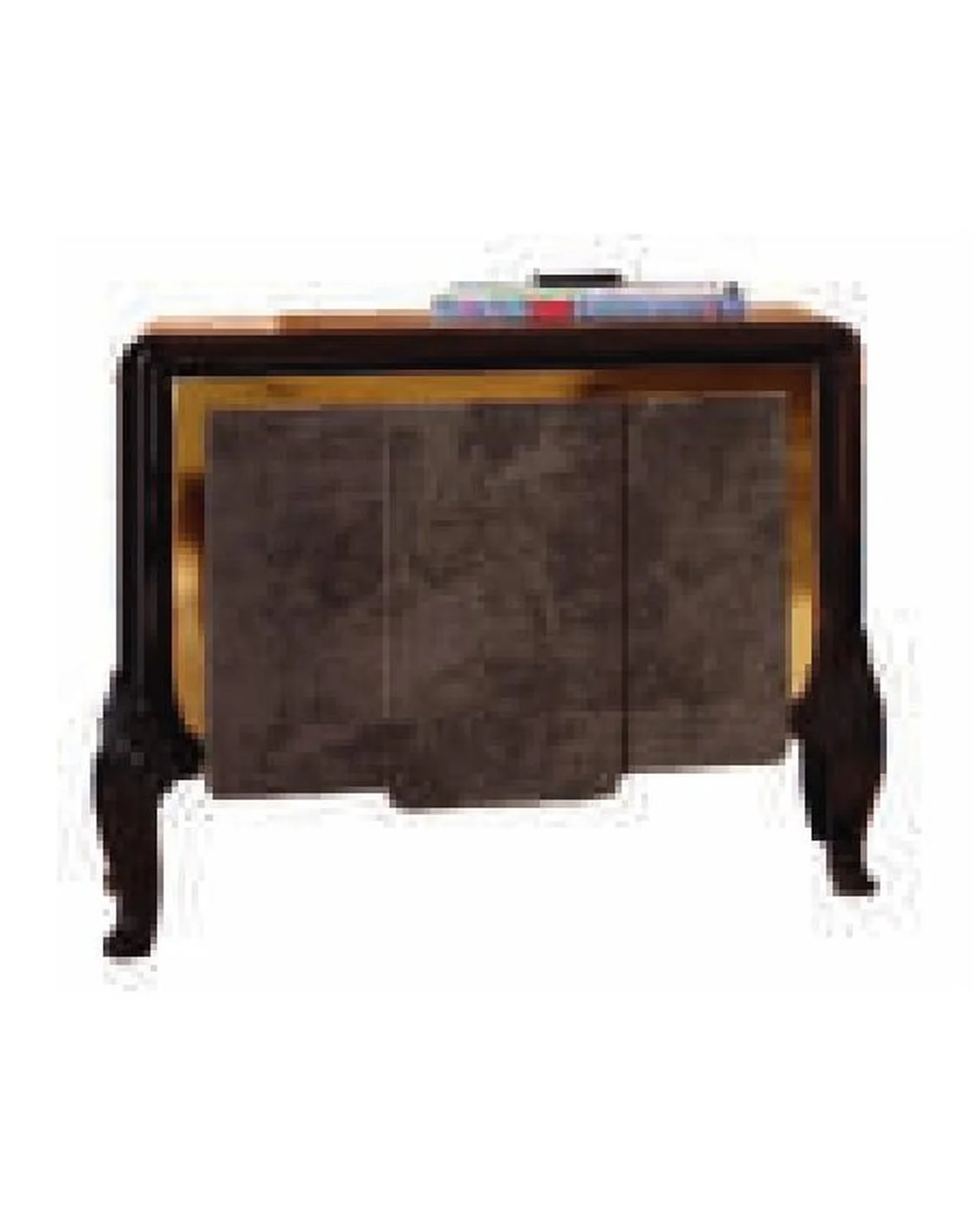 Ocean Nightstand, Nabuk-suede facade, product photo