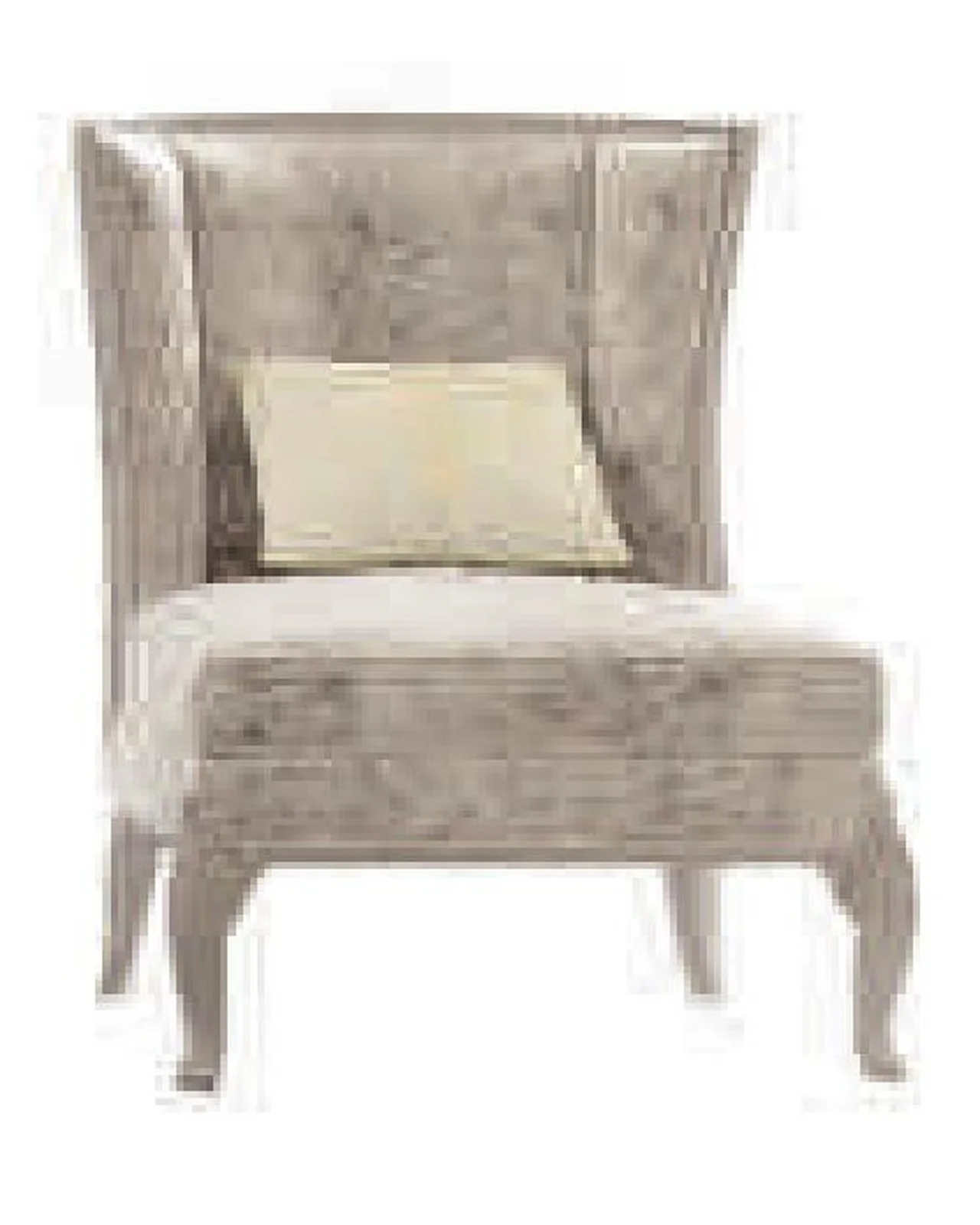 Ocean Armchair, Hand-carved legs by Francesco Pasi, studio view, photo 2 of 2