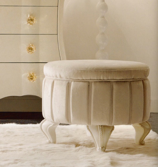 Mobili classici di lusso per camera da letto Amelie White 5