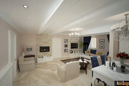 Interior design for modern apartment in Manchester UK