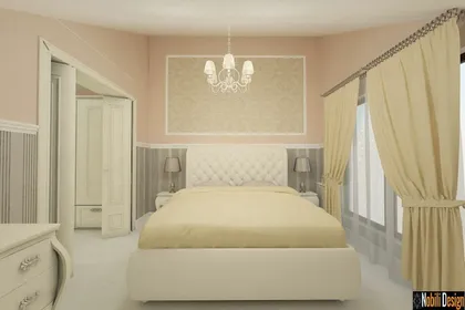Interior design project for a classic house in Monaco