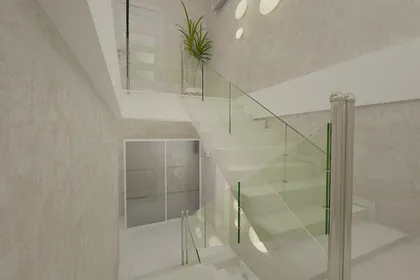 Contemporary style interior design project for a home in Monaco