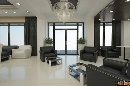 Interior design beauty salon in Monaco