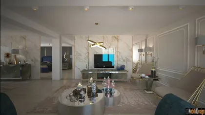 Contemporary interior design project house in Marseille