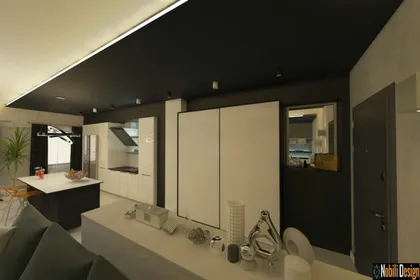 Interior design concept modern apartment in Manchester