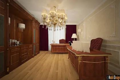 Classic office interior design ideas